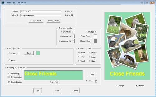 Create great collages with your photos